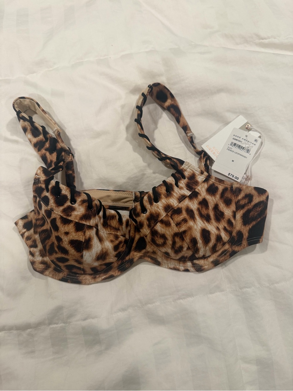 Good American Leopard Print swimsuit - Brown & Black